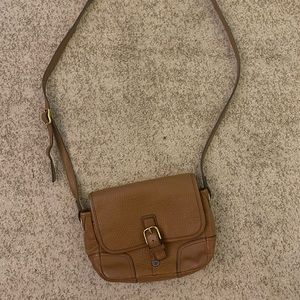 Camel Coach Cross Body
